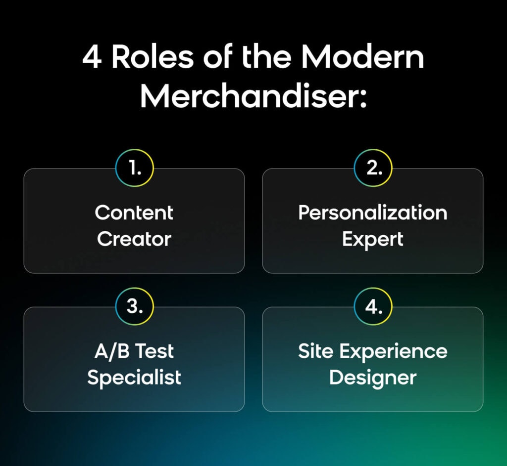 The 4 roles of the modern merchandiser