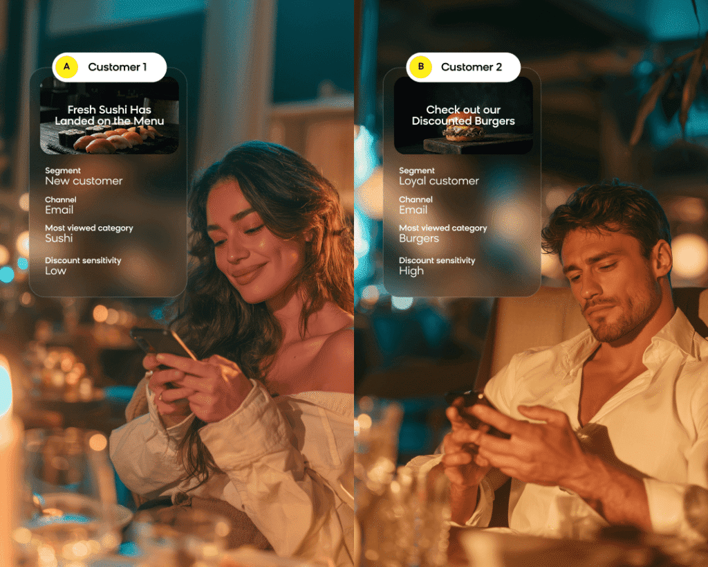 Email marketing segmentation creating different campaigns for different audiences