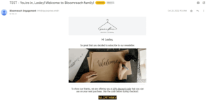 Plug and play omnichannel/ multi-channel welcome flow example