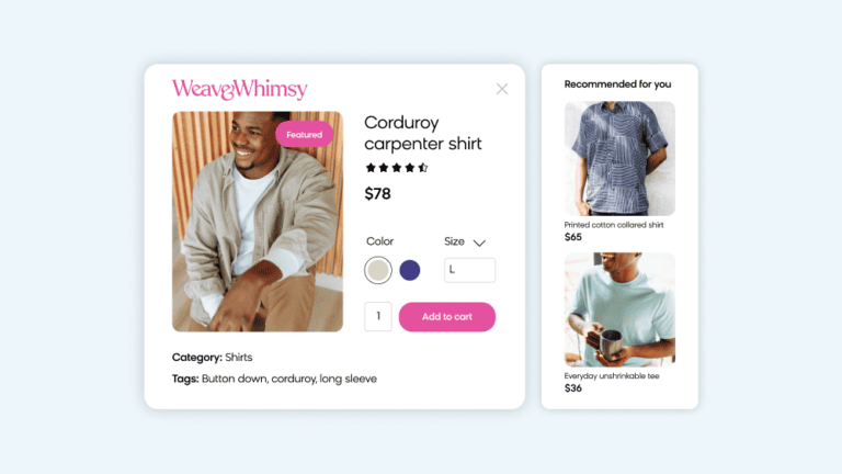 Pathway-Based Product Recommendations