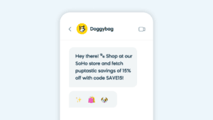 Bloomreach showing how their product can send location-based offers and attribute revenue to in-store campaigns