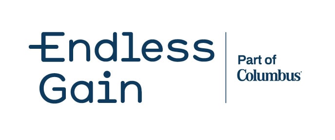 Endless-gain-part-of-Columbus-logo-blue-Garret-Cunningham