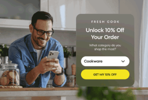 Plug and Play use case example of a SMS Double Opt-in Subscription With Zero-Party Data Collection