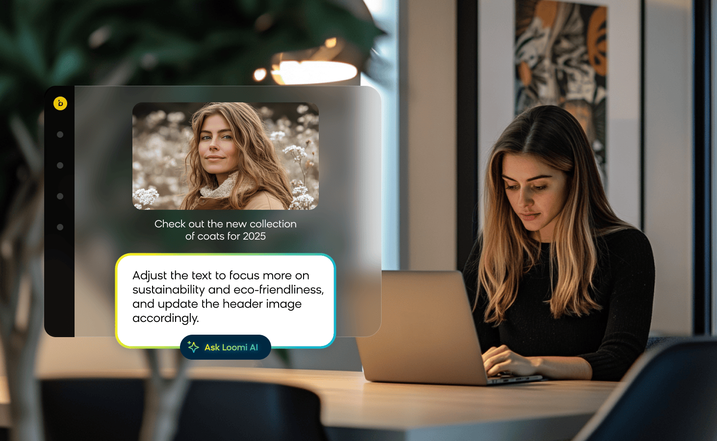 Marketer using autonomous marketing to adjust copy and assets