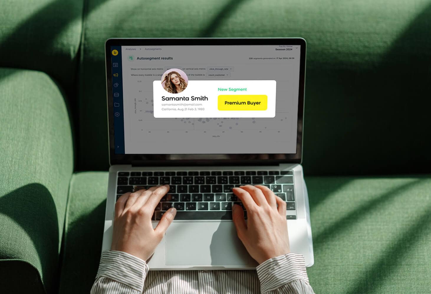 Personalization engines creating audience segments for tailored messaging