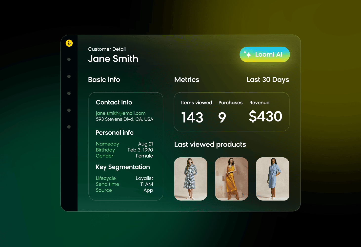 Unified, 360-degree customer profile as a result of Bloomreach and Snowflake integration