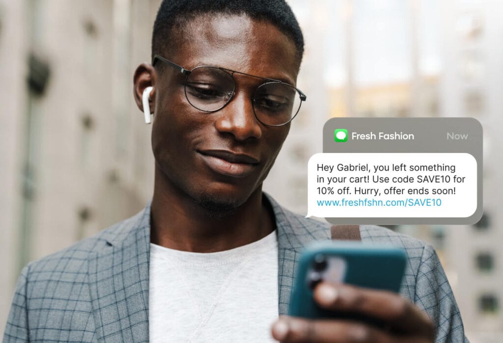 Using multi-wave automation campaigns to send an SMS offer