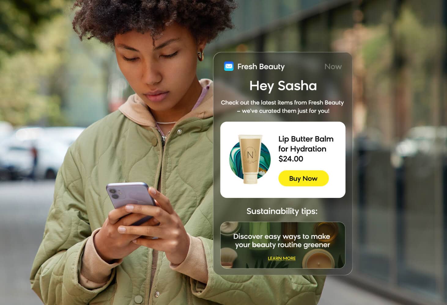 Using customer preferences to send personalized content in email marketing campaigns