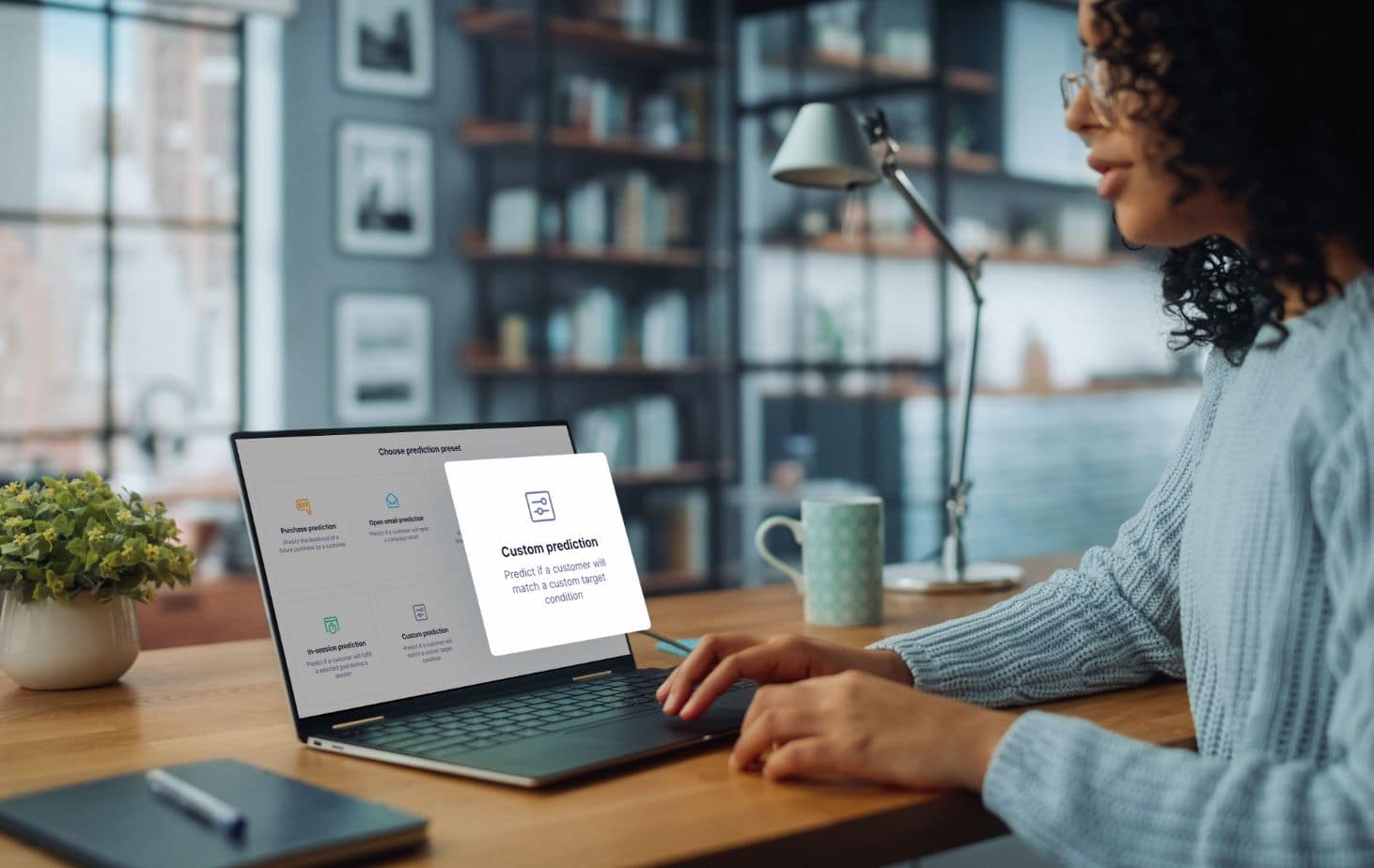 Bloomreach Engagement's powerful email marketing platform providing AI-driven features like AutoSegments