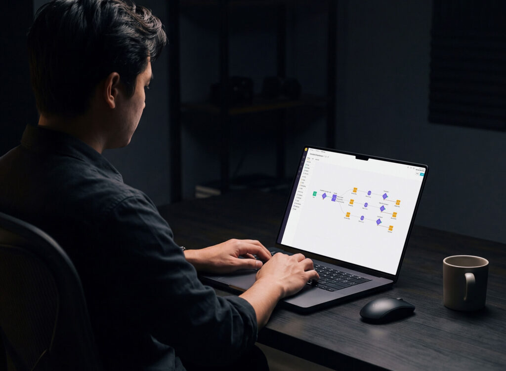 Marketer using Loomi scenarios to implement AI in email marketing