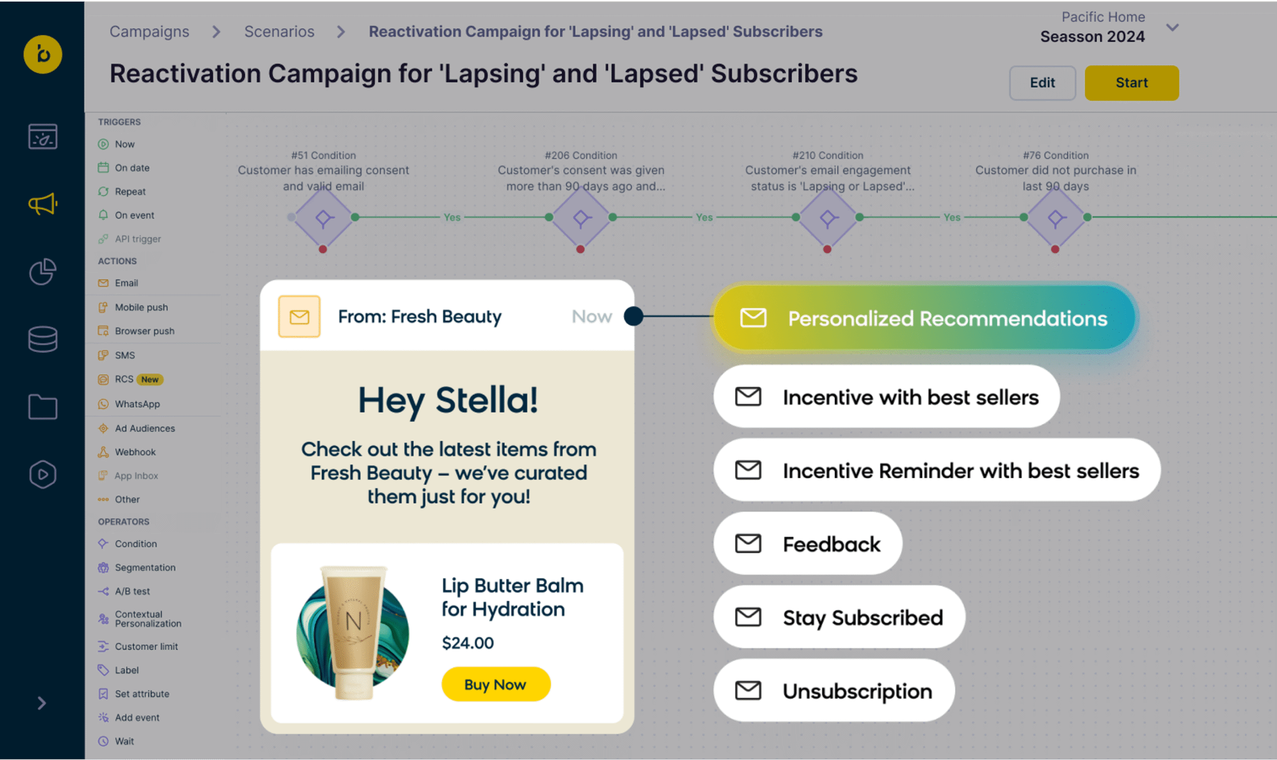 Subscriber Reactivation Campaign