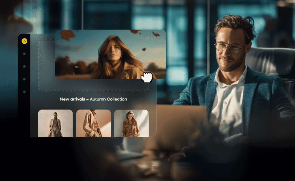 ESP using a drag-and-drop editor to make email campaign creation easier