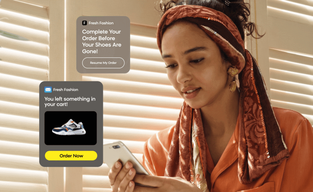 Abandoned cart campaign from an email marketing automation strategy