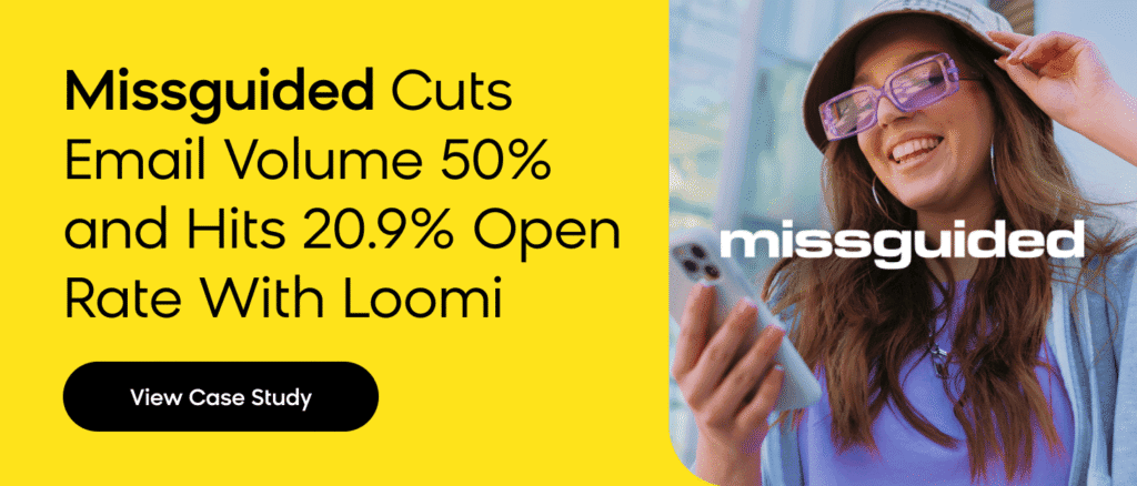 Missguided uses email marketing automation to send fewer emails and boost open rates