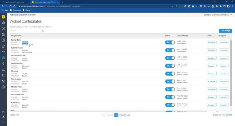 Similar Product Recommendations
