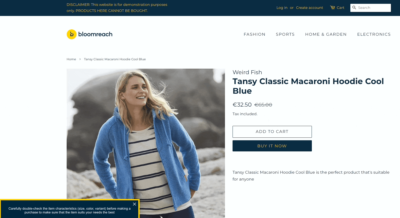 Banner Notification for Frequently Returned Items