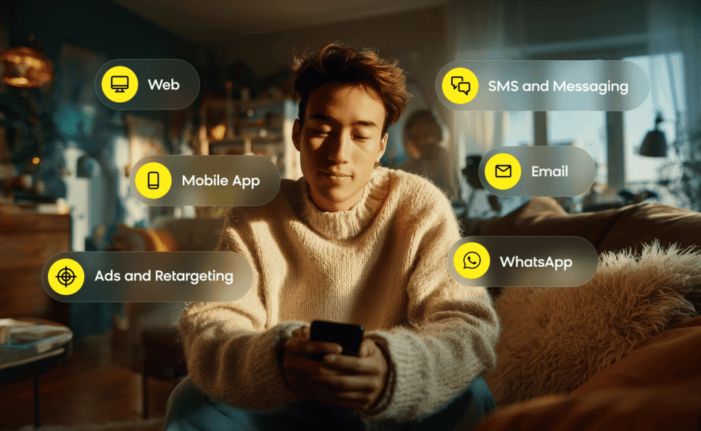 Bloomreach enabling audience activation across multiple marketing channels