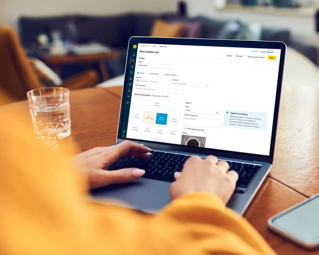 Bloomreach's Personalized Media in Grid feature to transform search experiences