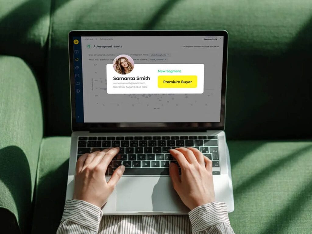 AI automatically changing a customer's segment as part of a segmentation strategy
