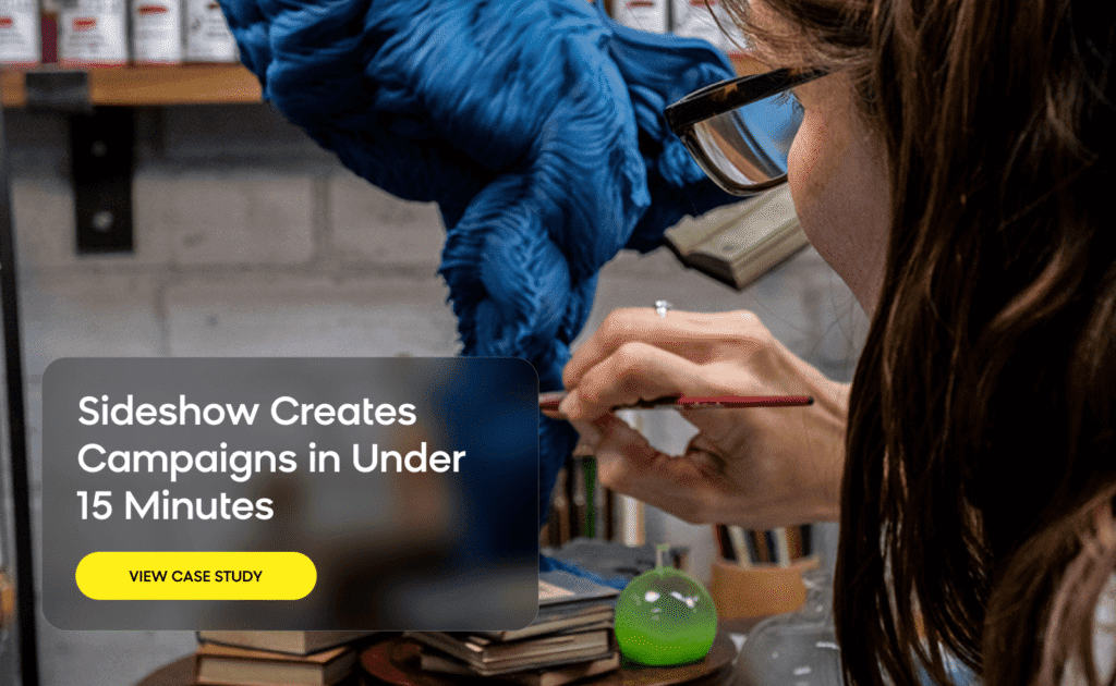 Sideshow creates campaigns in under 15 minutes with Bloomreach's Campaign Agents