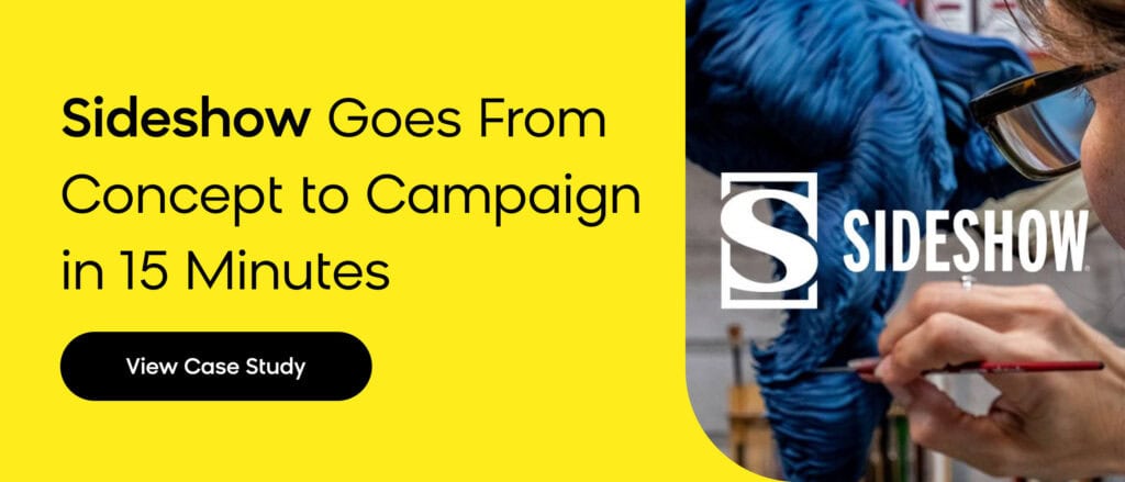 Sideshow uses Bloomreach's Campaign Agents to create campaigns in 15 minutes