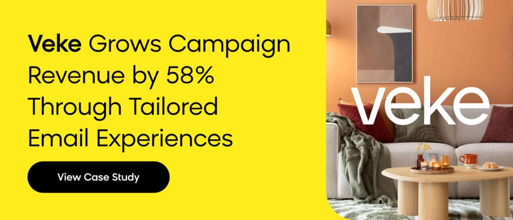 Veke grows retail email campaign revenue by 58% with Loomi AI