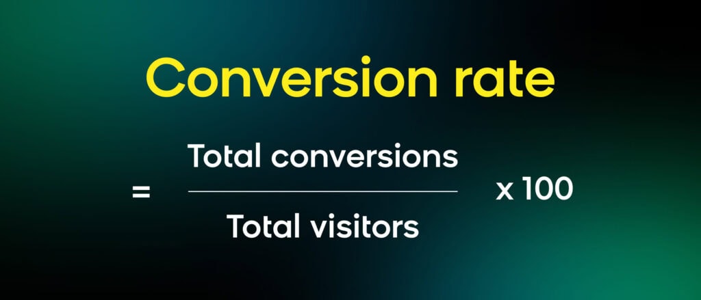 Conversion rate formula