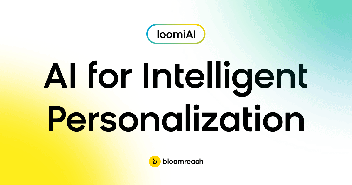 Bloomreach Discovery Product Recommendations website preview