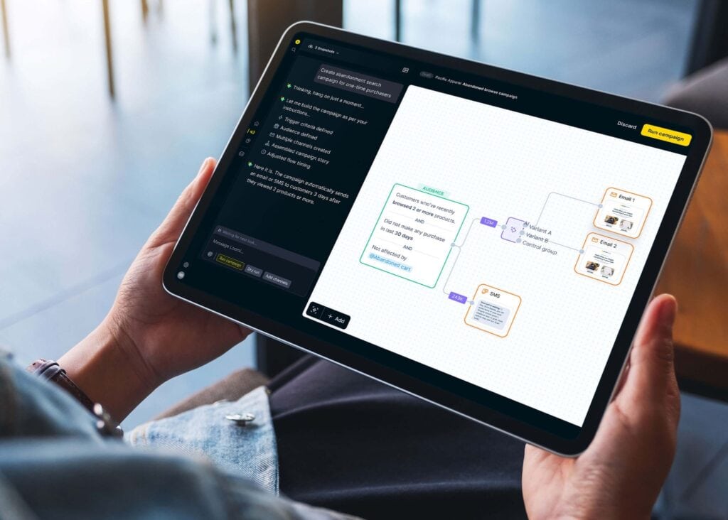 Marketer using Bloomreach for autonomous marketing
