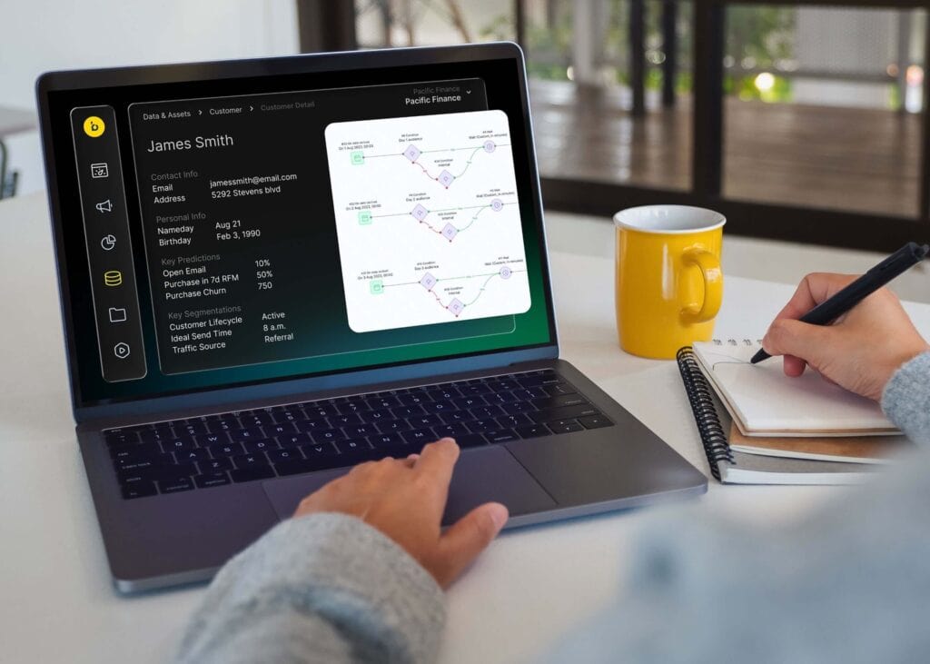 Financial services marketer using Bloomreach's single customer view to deliver more personalized targeted support messaging