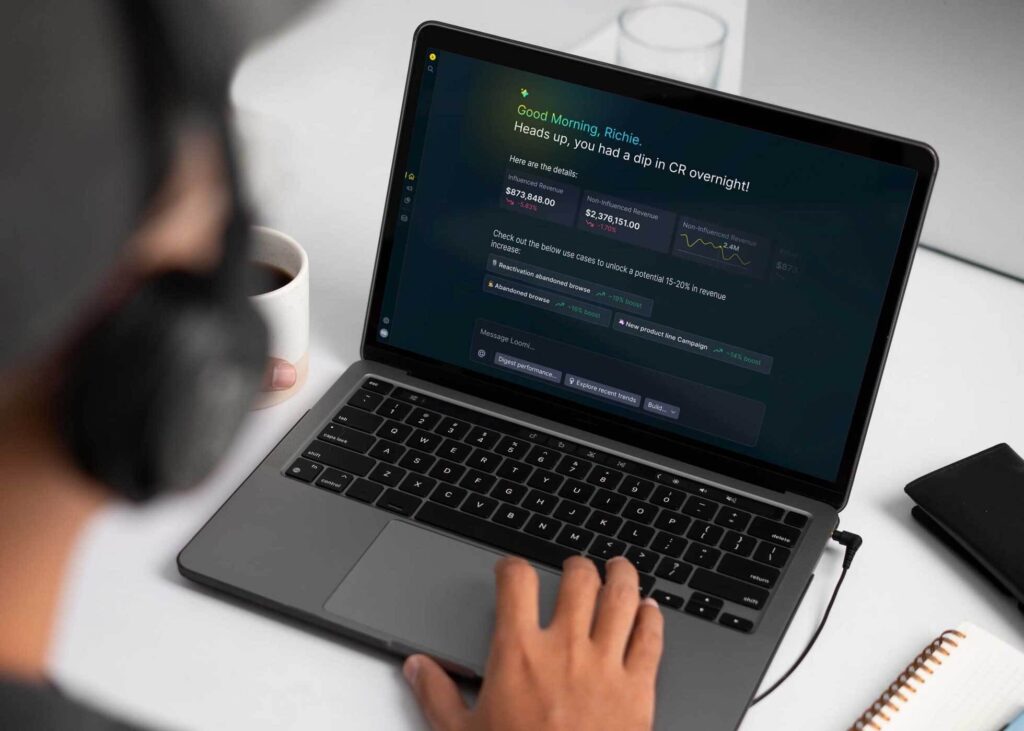 Marketer receiving real-time insights into customers, a must for the best marketing automation software