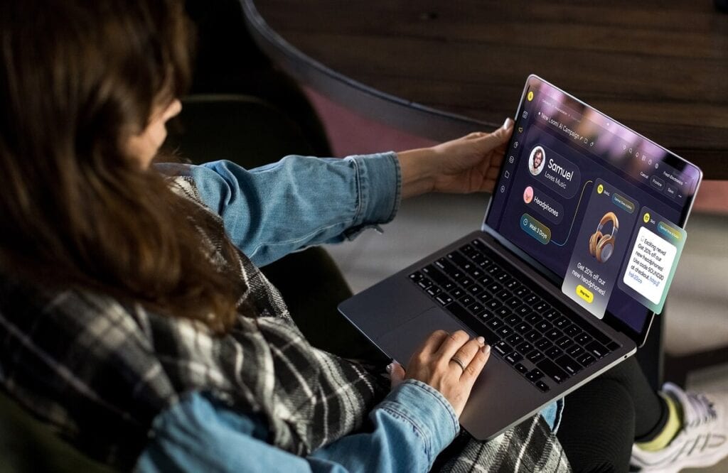 Marketer using Bloomreach's CDP capabilities to get a unified customer view