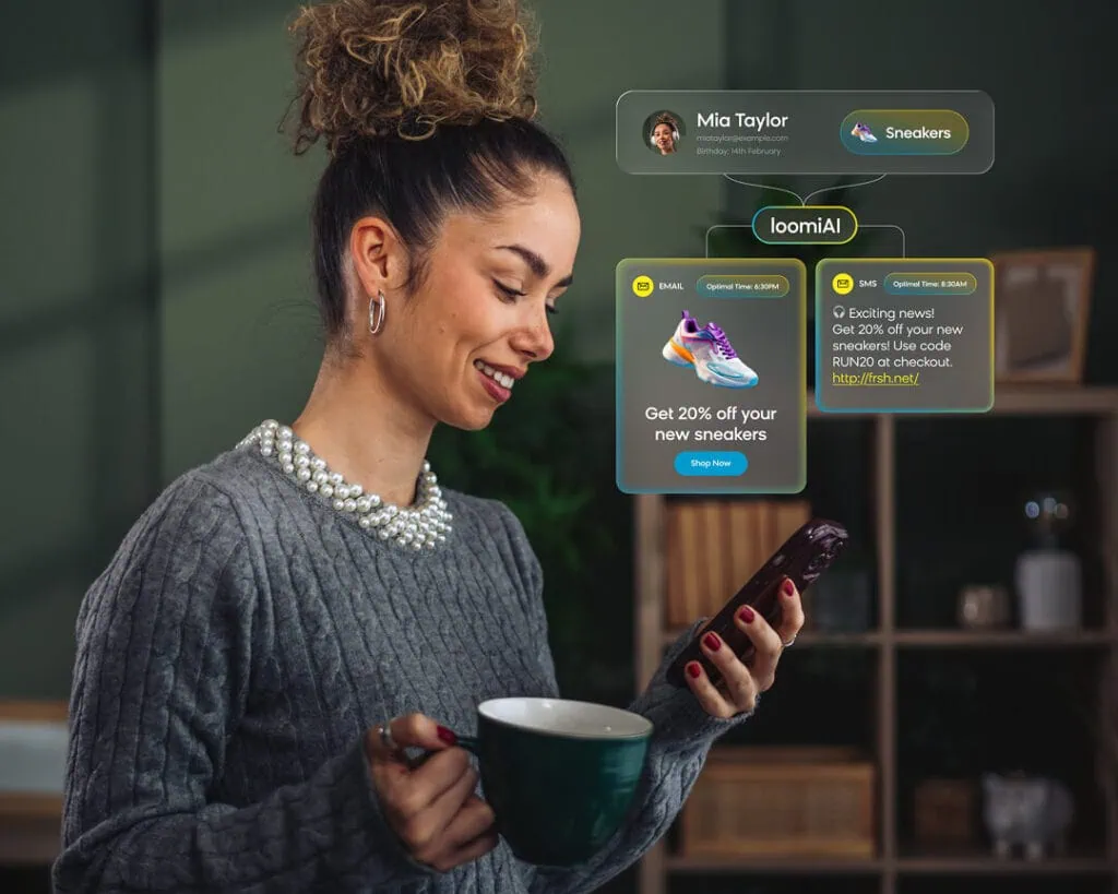 Marketing using Bloomreach's Loomi, one of the best ecommerce personalization platforms available