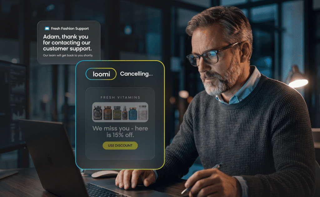 Customer experience platform suppressing a marketing campaign because the customer contacted support