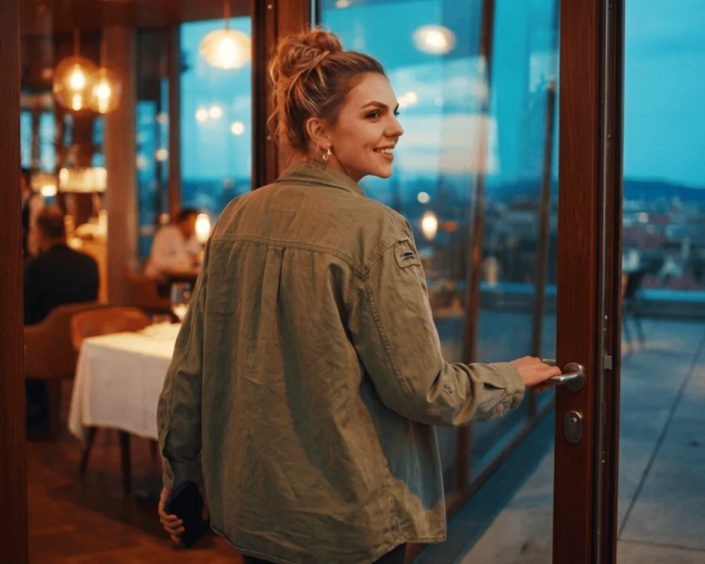 Applying email attribution to customers at walk-in locations