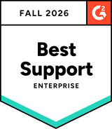 G2 Best Support, Enterprise, Fall 2026